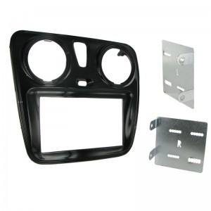 RAMA ADAPTOARE 2DIN DEDICATA DACIA DUSTER 2 2013> SANDERO 2 2013> DOKKER / LODGY CULOARE NEGRU LUCIOS Connects2 CT23DC05