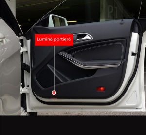 Set 2 Lampi Logo Portiere Skoda Octavia, Roomster, Fabia, Superb - KH-S4