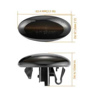 Set 2 Semnalizari Aripa LED Citroen C1, C2, C3, C5, C6, Berlingo - BTLL-311-1