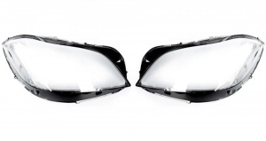 Set 2 sticle faruri pentru Mercedes CLS Coupe C218 / W218 Facelift (2015 - 2018) - HW095 Set 2 sticle faruri pentru Mercedes CLS Coupe C218 / W218 Facelift (2015 - 2018) - HW095