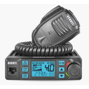 Statie Radio CB Avanti DELTA VOX Pro Version, 12-24V, ASQ, RFGain, Filtre Zgomot