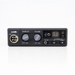 Statie radio CB CRT S Mini Dual Voltage, Alimentare Duala 12/24V, 4W, cu ASQ, AM-FM