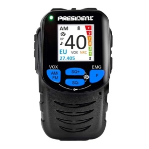 Statie Radio CB President WILLIAM II, Microfon Multifunctional Wireless, ASC, NRC, alimentare duala 12/24V - Img 4