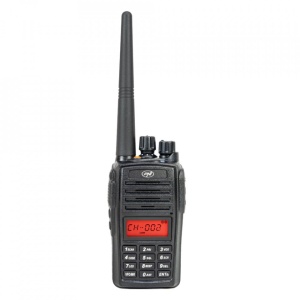 Statie radio portabila PNI PMR R18, 446MHz, 0.5W, 128 canale, 16 PMR si tonuri 50 CTCSS si 104 DCS, Radio FM, programabila, Waterproof IP67