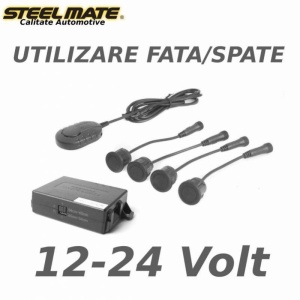 Steelmate PTS411EX - Kit senzori parcare cu buzzer ( fata sau spate )