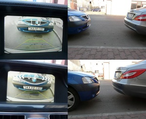 6 SENZORI DE PARCARE VIDEO FATA SPATE AFISAJ PE NAVIGATIE / MONITOR - Img 5