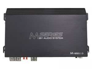 Amplificator auto digital Audio System  clasa D bass 1 Canal audio Filtru LP 1x850 watt 2 ohm sau 1x550 watt 4 ohm 