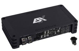 Amplificator auto digital cu 4 canale compact, clasa D, 24V, ESX QL600.4-24V ideal pentru camioane si autocare