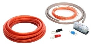 Audio System Set de cabluri de alimentare de înaltă calitate OFC 20mm² 5m roșu + 1m antracit Z-PCS 20 - Img 2