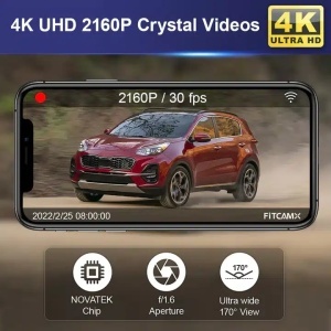 Camera DVR 4K FiTCAMX special conceput pentru Kia Sportage gen 4 2017-2022