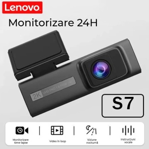 Camera DVR Lenovo S7-3280 4K fata si 1080 spate ecran 3.2 inch IPS Wifi unghi larg monitorizare parcare S7-3280