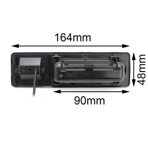Camera marsarier HD, unghi 170 grade, cu StarLight Night Vision pentru BMW F10, F15, F16, F30, F31, F32, F34, F36, F25, F26, F48 - FA942 - Img 3