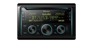 CD player auto Pioneer FH-S720BT, 2DIN, Bluetooth, Spotify, 4x50W, USB, iluminare Multicolor, compatibil dispozitiv Apple/Android, Pioneer ARC App