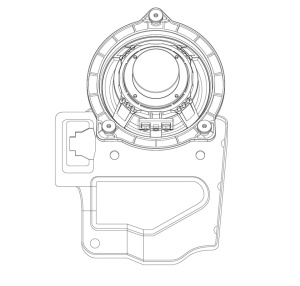 Difuzoare coaxiale dedicate BMW Vibe BMW4R-V2 5″ 100mm 4 Ω Putere 60W RMS