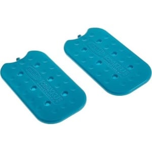 IcePack G270 Set de recipiente ultraplate din plastic Ezetil, 2x245gr., verde Set de recipiente ultraplate din plastic pentru pastrat temperatura, 2 x 245g