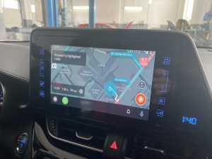 INTERFATA WIRELESS CARPLAY SI WIRELESS ANDROID AUTO PENTRU TOYOTA TOUCH2 2013-2018