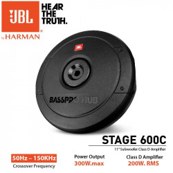 JBL BASSPRO HUB SUBWOOFER AMPLIFICAT DE 11″ (27.9CM), 200W RMS INSTALARE LA ROATA DE REZERVA