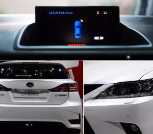 Kit senzori parcare fata-spate, dedicat Lexus UX UX200 UX250h UX260h U300