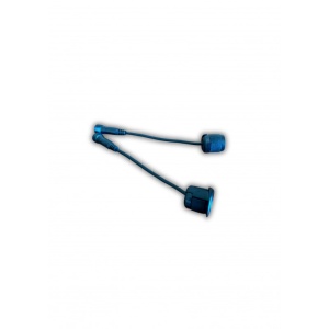 Kit senzori parcare OEM LOOK cu display LED si INELE ADAPTOARE PENTRU MONTARE UNGHIULARA PTS411M7 CarVision