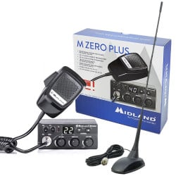 Kit Statie radio CB Midland M Zero Plus + Antena PNI Extra 48 cu magnet