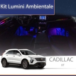 Lumini ambientale dedicate Cadillac XT5/XT6 set complet control telefon sau sistem original