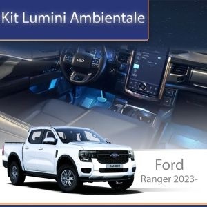 Lumini ambientale FORD Ranger 2023- set complet control telefon sau sistem original AMB-FD-RANGER