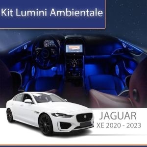Lumini Ambientale Jaguar XE 2020-2023 set complet control telefon sau sistem original AMB-JG-XE-2020