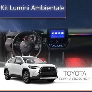 Lumini ambientale Toyota Corolla Cross 20202- set complet control telefon sau sistem original AMB-TO-COROLLA-CROSS