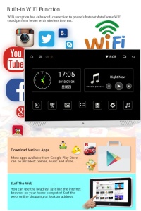 MONITOR TETIERA CU ANDROID EDT-TRAVEL13.3-A TRAVELMATE 13.3" HDMI USB SD 1080P 4K INTERNET WIFI BLUETOOTH TOUCHSCREEN REZOLUTIE FULL HD LOGO SELECTABIL - Img 10