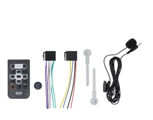 MP3 Player Auto 1DIN GAS MAX M140-BTX 4x45W Carkit Bluetooth A2DP Radio Iluminare Multicolora DSP pe 32 de Biți și 3 Iesiri (4V) Low Level