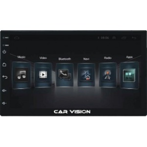 Navigatie 2DIN Universala CarVision DD-A03 cu Android, 2 + 32GB, Octacore, Multimedia player auto cu ecran 7 inch, CarPlay, Android Auto Wireless, 2 x USB, BT