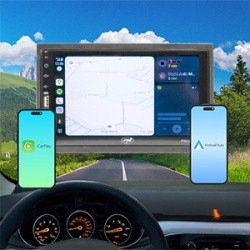 Navigatie 2DIN Universala PNI A8040 cu Android 13, 2GB DDR3/ROM 32GB, Multimedia player auto cu ecran 7 inch, CarPlay, Android Auto, 2 x USB, BT