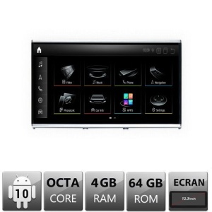 NAVIGATIE ANDROID 10 DEDICATA AUDI A1 MMI3G EDT-A1-3G-V2 ECRAN CAPACITIV OCTACORE 12,3" 4GB RAM 64GB ROM ANDROID GPS INTERNET BLUETOOTH USB VIDEO QUALCOMM MODEL EDT-A1-3G-V2