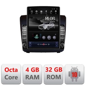 NAVIGAȚIE ANDROID 10 DEDICATA ISUZU D-MAX 2015- ECRAN CAPACITIV TIP TESLA 9,7" PROCESOR OCTACORE 4GB RAM 32GB MEMORIE INTERNA DVR CARKIT BLUETOOTH CARPLAY MODEL TESLA KIT-2234+EDT-E709
