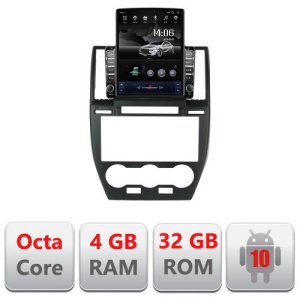 NAVIGAȚIE ANDROID 10 DEDICATA LAND ROVER FREELANDER 2 2006-2012 ECRAN CAPACITIV TIP TESLA 9,7" PROCESOR OCTACORE 4GB RAM 32GB MEMORIE INTERNA DVR CARKIT BLUETOOTH MIRROR LINK MODEL TESLA KIT-freelander2+EDT-E709