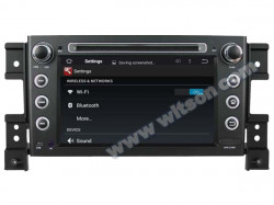 NAVIGATIE ANDROID 4.4.4 WITSON W2-A7014 DEDICATA SUZUKI GRAND VITARA INTERNET WIFI PROCESOR CORTEX A9 1,6GHZ DDR 3 1GB ECRAN CAPACITIV CARKIT BLUETOOTH PRELUARE AGENDA TELEFONICA MIRROR LINK MODEL PREMIUM