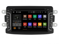 NAVIGATIE ANDROID 7.1 DEDICATA DACIA DUSTER LOGAN SANDERO LOGDY DOKKER RENAULT CAPTUR NAVD-A5157 2GB RAM DVR CARKIT GPS INTERNET 3G WIFI WAZE