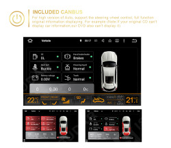 NAVIGATIE ANDROID 8.0 DEDICATA VW SKODA SEAT XTRONS PB78MTVP ECRAN 7'' CAPACITIV INTERNET 4G WIFI OCTA-CORE 4G RAM 32GB 1,5 GHZ DDR 3 CARKIT MIRROR LINK WAZE MODEL PREMIUM