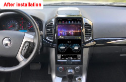 NAVIGATIE ANDROID DEDICATA CHEVROLET CAPTIVA FACELIFT 2011-2018 ECRAN 13.6'' TESLA STYLE PROCESOR PX6 SIXCORE 4GB RAM 32GB DVR GPS WAZE MODEL PREMIUM WITSON TZ1803X