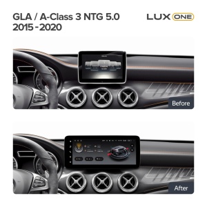 NAVIGATIE AUTO TEYES LUX ONE MERCEDES-BENZ A CLASS W176 2015-2020 NTG 5.0 6+128GB 12.3” IPS OCTA-CORE 2.0 GHZ ANDROID 4G DSP BLUETOOTH 5.1 - Img 4