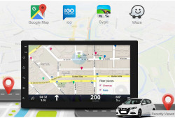 NAVIGATIE CARPAD 2DIN UNIVERSALA ANDROID 8.1 EDOTEC EDT-E200 ECRAN 7'' CAPACITIV USB INTERNET 3G DVR WAZE GPS