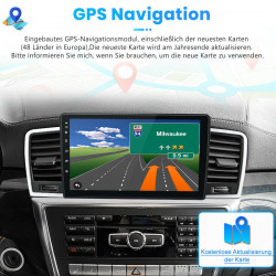 NAVIGATIE CARPAD ANDROID 10 DEDICATA MERCEDES ML W166 GL X166 2012-2015 ECRAN IPS 9
