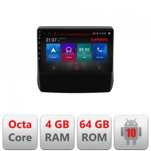 NAVIGATIE CARPAD ANDROID 10 DEDICATA SMART FOR TWO ECRAN CAPACITIV OCTACORE 4GB RAM 64 GB ROM DVR CARKIT BLUETOOTH MIRROR LINK MODEL LENOVO KIT-smart05+EDT-E509-PRO