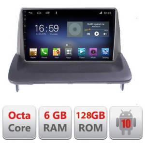 NAVIGATIE CARPAD ANDROID 10 DEDICATA VOLVO C30, S40, C40, S50, V50, C70, S60 2006-2012 ECRAN CAPACITIV OCTACORE 6GB RAM 128GB ROM DVR CARKIT BLUETOOTH MIRROR LINK MODEL LENOVO KIT-C40+EDT-E609