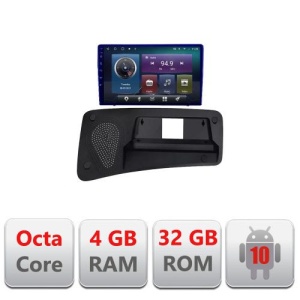 NAVIGATIE CARPAD ANDROID 10 DEDICATA VOLVO S80 2006-2017 ECRAN 9" CAPACITIV INTERNET 3G WIFI PROCESOR CORTEX A9 OCTA CORE 2G RAM 32GB 1,6 GHZ DVR CARKIT BLUETOOTH MIRROR LINK MODEL KIT-S80-2006+EDT-E409