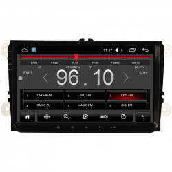 NAVIGATIE CARPAD ANDROID 10 DEDICATA VW SKODA SEAT ECRAN IPS 9'' CAPACITIV 2GB RAM INTERNET 3G WIFI DVR GPS WAZE CARKIT BLUETOOTH MIRROR LINK MODEL PREMIUM CAMERA MARSARIER BONUS!