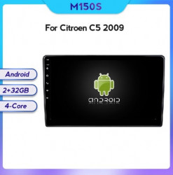NAVIGATIE CARPAD ANDROID 11 DEDICATA CITROEN C5 2008-2017 ECRAN IPS 10" CAPACITIV INTERNET WIFI PROCESOR QUAD CORE 2GB RAM 32GB MEMORIE INTERNA SUNET DSP DVR CARKIT BLUETOOTH MIRRORLINK GPS WAZE MODEL KIT-C5+EDT-M150