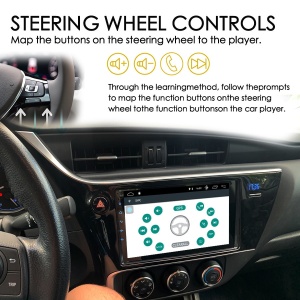 NAVIGATIE CARPAD ANDROID 11 DEDICATA TOYOTA COROLLA 11 AURIS E180 2016-2019 ECRAN IPS 9" INTERNET WIFI SIM 4G PROCESOR OCTA CORE 3GB RAM 32GB MEMORIE SSD SUNET DSP DVR CARKIT BLUETOOTH CARPLAY ANDROID AUTO COOLER RACIRE MODEL KIT-AURIS+EDT-M300