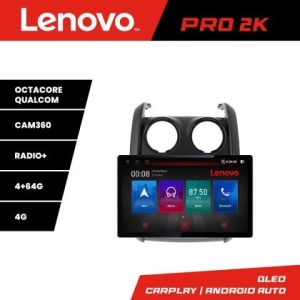 Navigatie Dacia Duster 2012-2019 K-157 Lenovo PRO 4+64 13 inch 2K android 4G DSP gps internet KIT-157+PRO-2K-13-4+64 - Img 2