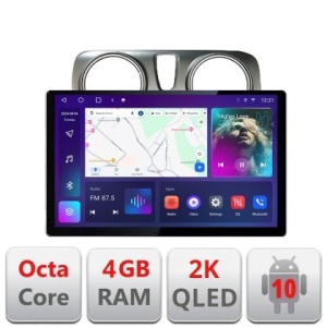 Navigatie dedicata Dacia Dokker Edonav ecran 13" 2K 4+32 Android Waze USB Navigatie 4G 360 Toslink Youtube Radio kit- kit-dokker+EDT-E413-2K